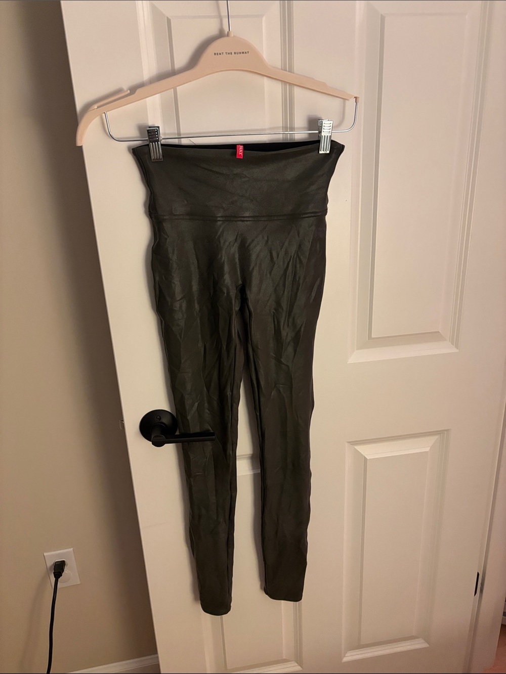 SPANX Olive High-Waist Sculpting Leggings